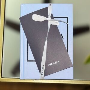 Prada Blue Hardcover Book